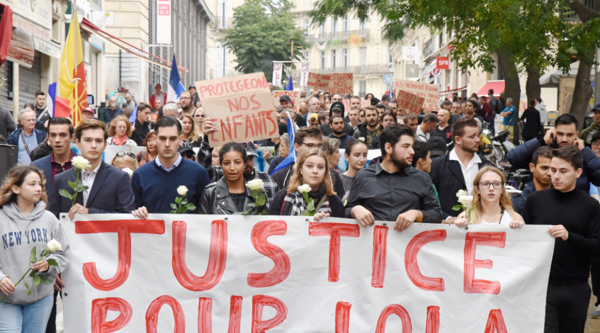 , 200 personnes, dont Gilbert Collard, présentes à Montpellier pour la mobilisation Justice pour Lola