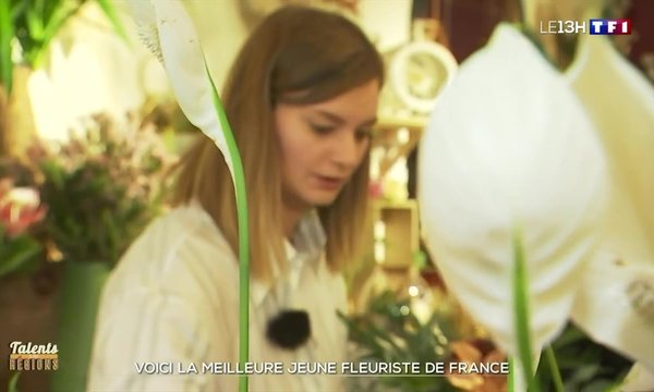 , Montpellier : Avril Aillot, meilleure jeune fleuriste de France, voit la vie en rose