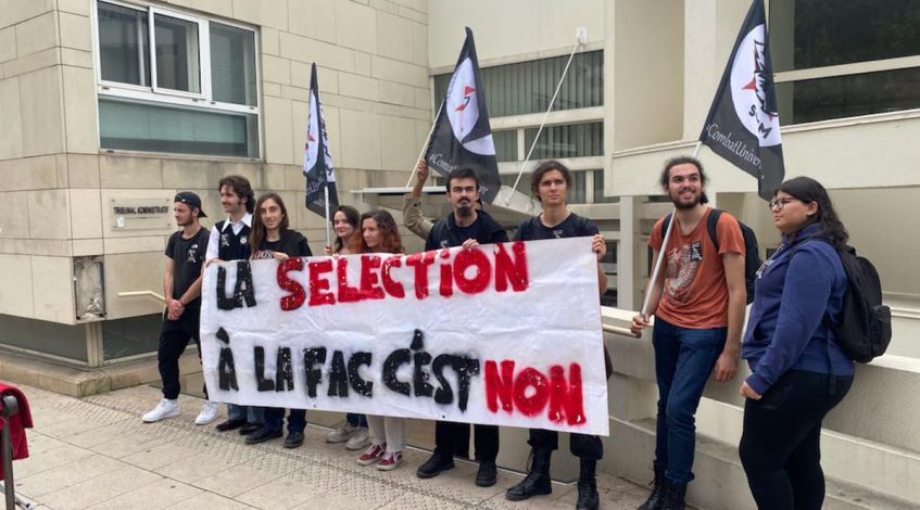, Six étudiants sans Master attaquent l&rsquo;Université de Montpellier en justice pour obtenir leur inscription