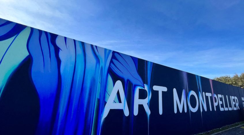 , Fresque géante : Art Montpellier fait le M.U.R. de Pérols