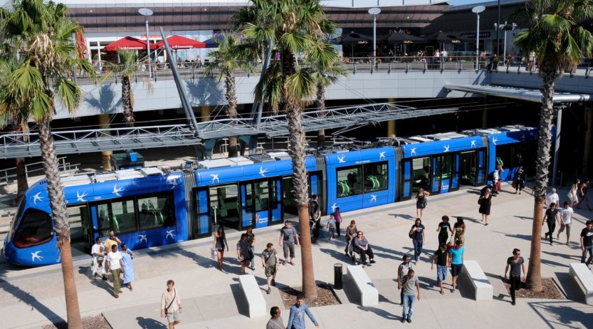 , Montpellier : avec dix ans de retard, début des travaux de la ligne 1 du tramway jusqu&rsquo;à la gare Sud de France
