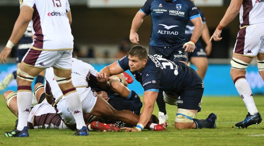 , Rugby : le deuxième ligne de Montpellier Paul Willemse absent entre deux et quatre semaines